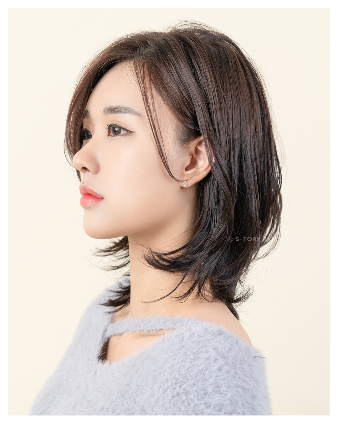 레이어드단발